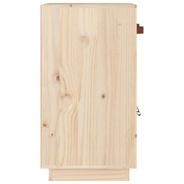 Aparador de madera maciza de pino 65.5x40x75 cm M 5