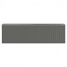 Abrigo de jardim 192x689x223 cm aço galvanizado cinzento-claro 5