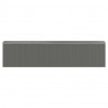 Cobertizo de jardín acero galvanizado gris claro 192x855x223 cm 5