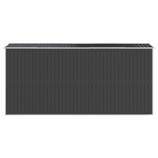 Abrigo de jardim 192x440x223 cm aço galvanizado antracite M 5