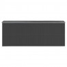 Abrigo de jardim 192x523x223 cm aço galvanizado antracite 5