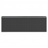 Abrigo de jardim 192x606x223 cm aço galvanizado antracite 5