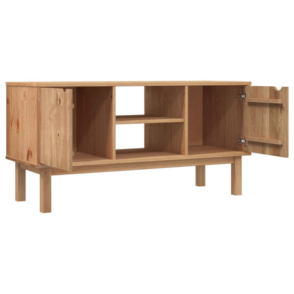 Mueble de TV OTTA madera maciza de pino 113.5x43x57 cm M 4