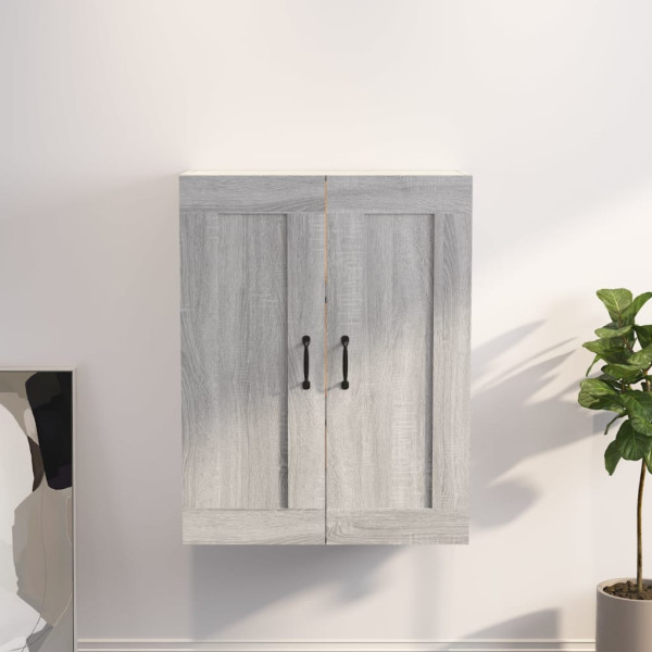 Armario colgante de pared gris Sonoma 69.5x32.5x90 cm D
