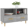 Mueble de TV madera de ingeniería gris Sonoma 80x36x50 cm 4