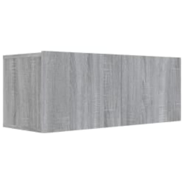 Set de muebles para TV 3 pzas madera contrachapada gris Sonoma M 5