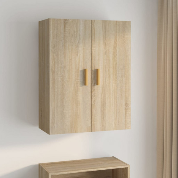 Armario colgante de pared roble Sonoma 69.5x34x90 cm D