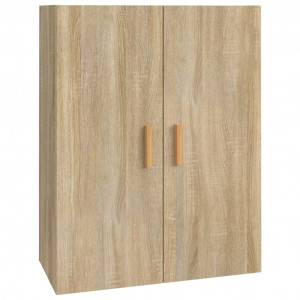 Armario colgante de pared roble Sonoma 69.5x34x90 cm H