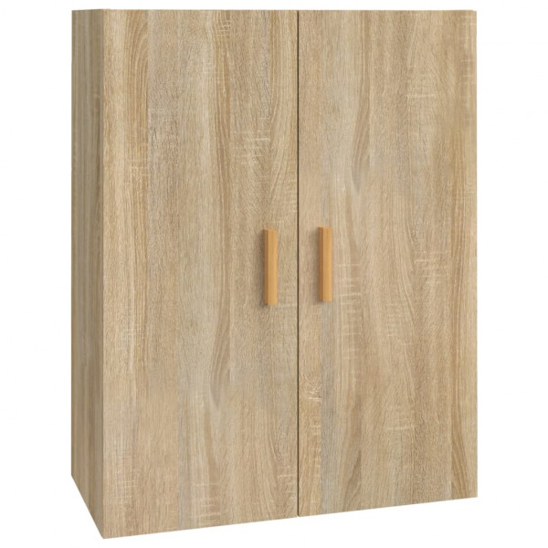Armario colgante de pared roble Sonoma 69.5x34x90 cm M 2