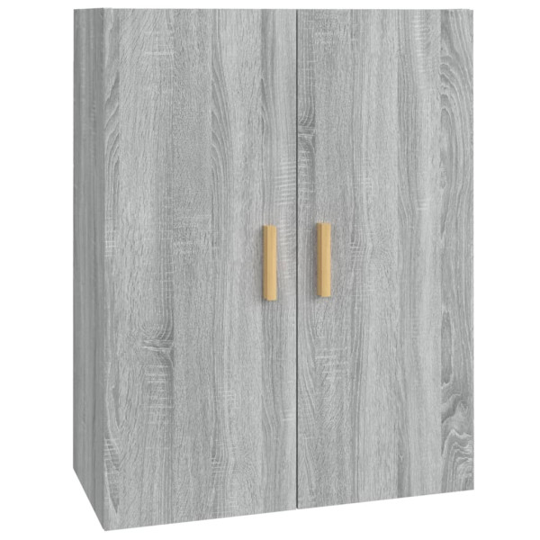 Armario de pared colgante gris Sonoma 69.5x34x90 cm M 2