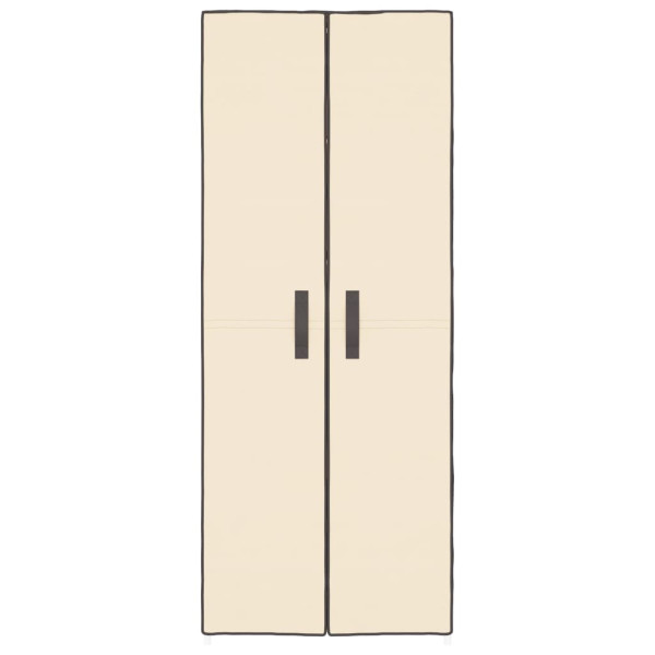 Sapateira 60x30x166 cm tecido cor creme M 3