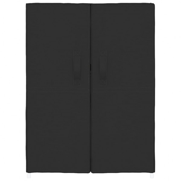 Sapateira 60x28x90 cm tecido preto M 3