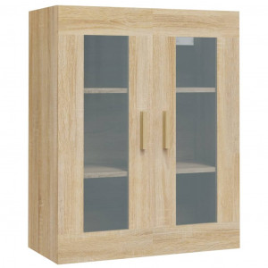 Armario colgante de pared roble Sonoma 69.5x34x90 cm H