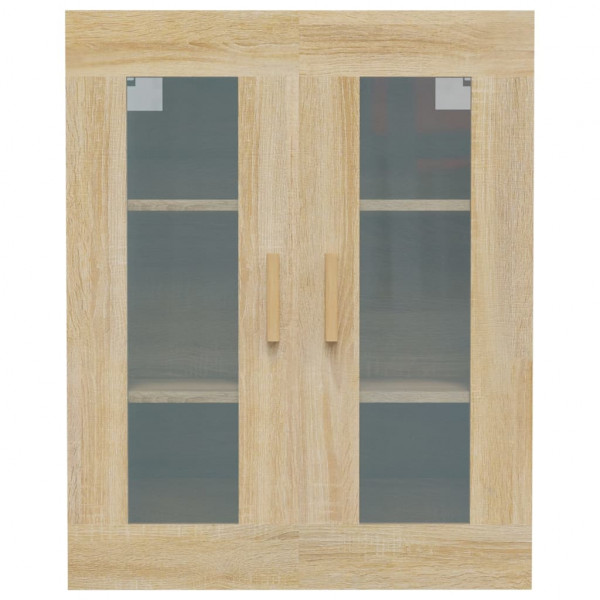 Armario colgante de pared roble Sonoma 69.5x34x90 cm M 3