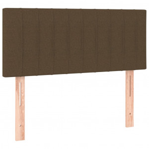 Cabeceira de cama tecido 100x5x78/88 cm castanho H