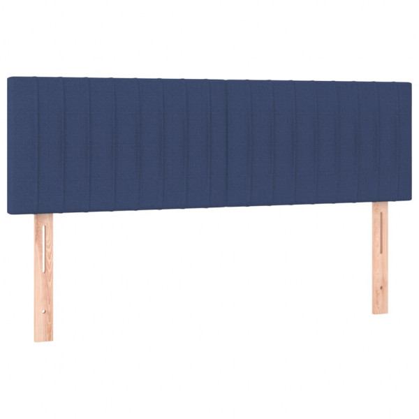 Cabeceros 2 unidades tela azul 72x5x78/88 cm M 2