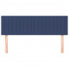 Cabeceira de cama 2 pcs tecido 72x5x78/88 cm azul 3