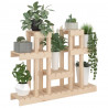 Soporte para plantas madera maciza de pino 104.5x25x77.5 cm 4