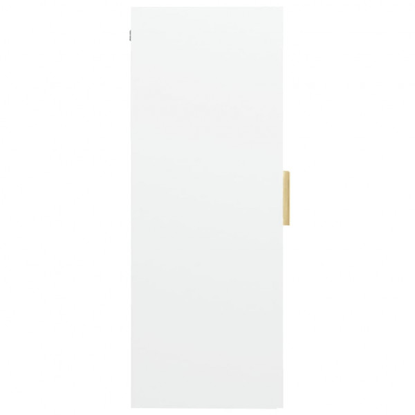 Armario de pared colgante blanco 69.5x34x90 cm M 4