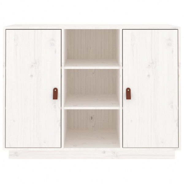 Aparador madera maciza de pino blanco 100x40x75 cm M 3