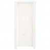 Aparador de madera maciza de pino blanco 100x35x74 cm 4