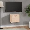 Armario de pared de madera maciza de pino 40x30x35 cm 1