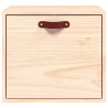 Armario de pared de madera maciza de pino 40x30x35 cm 3
