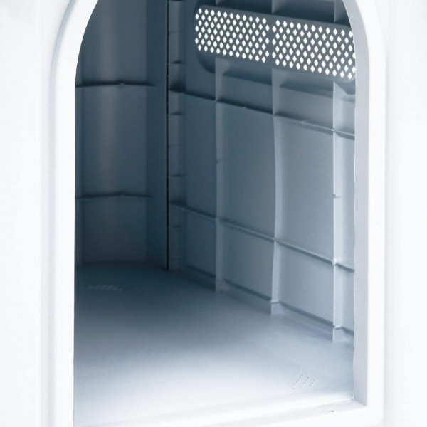 Casota para cães 59x75x66 cm polipropileno azul M 5