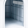 Casota para cães 59x75x66 cm polipropileno azul 5