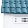 Casota para cães 57x68x66 cm polipropileno azul 5