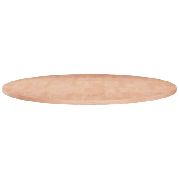 Superficie de mesa redonda madera de roble sin tratar Ø60x1.5cm D