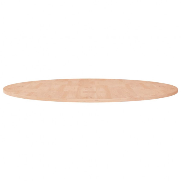 Superficie de mesa redonda madera de roble sin tratar Ø90x1.5cm D