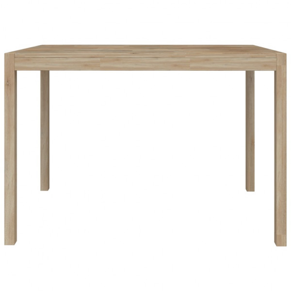Mesa de jantar 110x70x75 cm madeira de acácia maciça M 4
