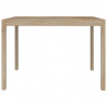 Mesa de comedor madera maciza de acacia 110x70x75 cm 4