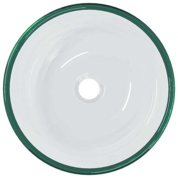 Lavatório 35x12 vidro temperado transparente M 3