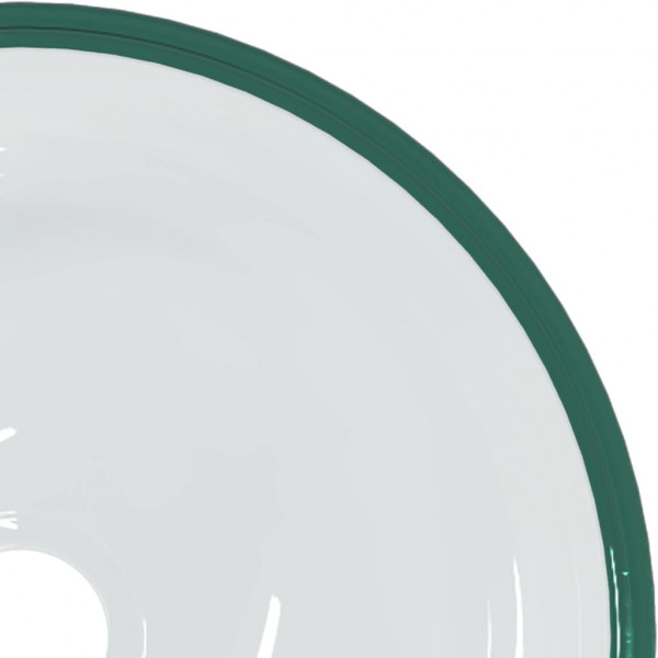 Lavatório 30x12 vidro temperado transparente M 4