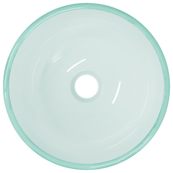 Lavabo de vidrio templado esmerilado 30x12 cm M 3