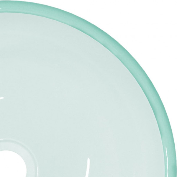 Lavabo de vidrio templado esmerilado 30x12 cm M 4