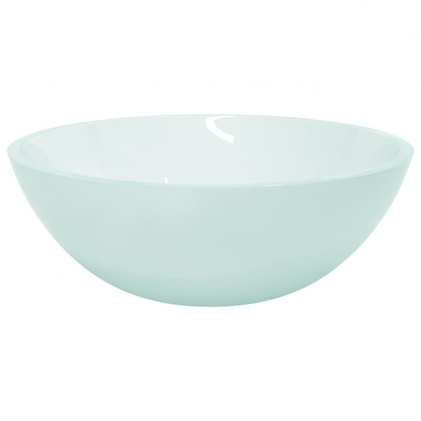 Lavabo de vidrio esmerilado 50x37x14 cm M 4