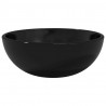 Lavabo de vidrio templado negro 30x12 cm 2