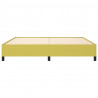 Estrutura de cama sem colchão 200x200 cm tecido verde 5