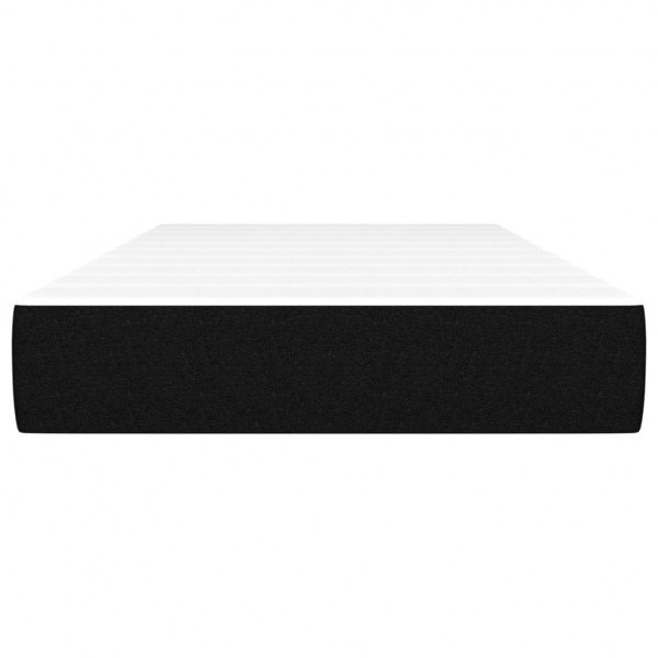 Colchón de muelles ensacados tela negro 100x200x20 cm M 3