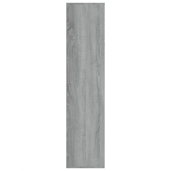Estantería/Aparador madera contrachapada gris 66x30x130 cm M 4