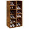 Zapatero madera contrachapada roble ahumado 54x34x100.5 cm 3