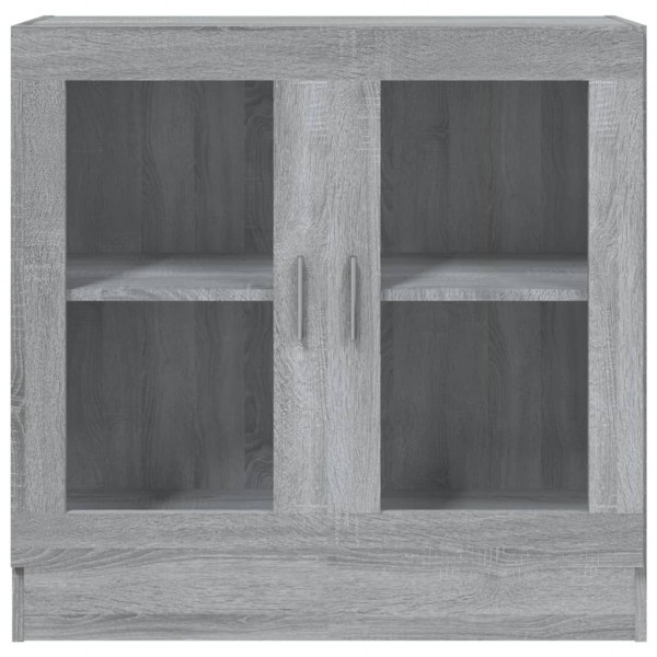 Vitrine 82.5x30.5x80 cm derivados madeira cinzento sonoma M 3