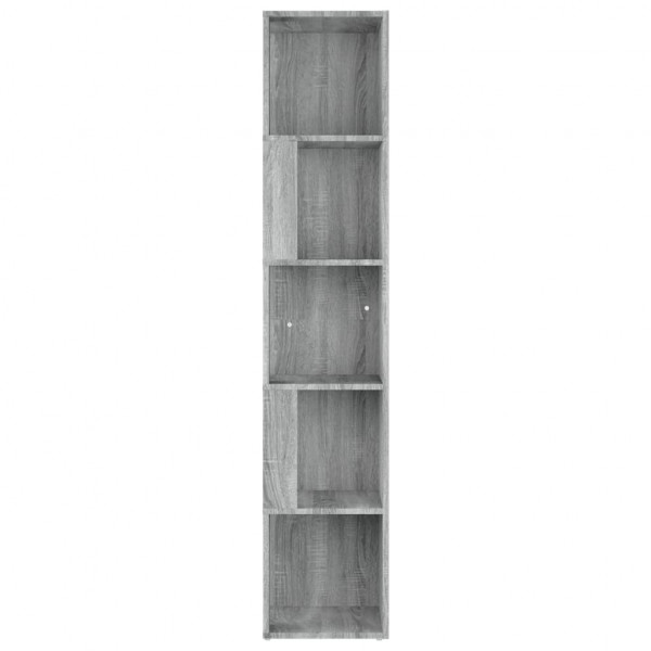 Mueble esquina madera contrachapada gris Sonoma 33x33x164.5cm M 3