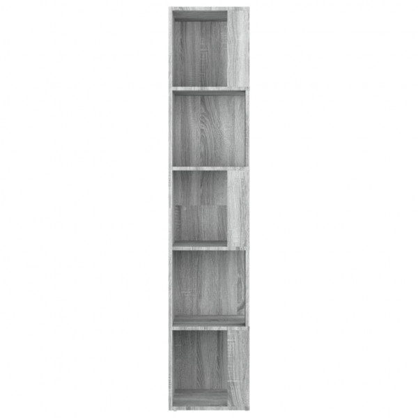 Mueble esquina madera contrachapada gris Sonoma 33x33x164.5cm M 4