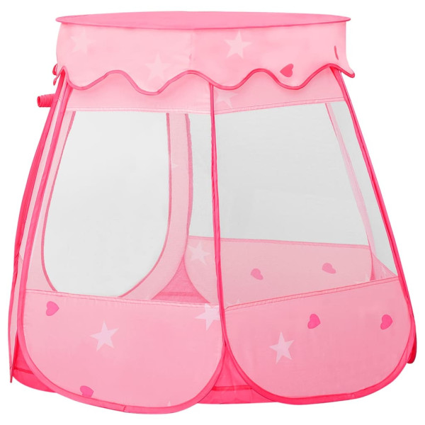 Tenda de brincar infantil 102x102x82 cm rosa M 4