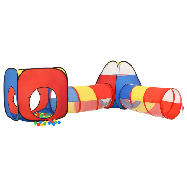 Tienda de juegos para niños multicolor 190x264x90 cm M 4