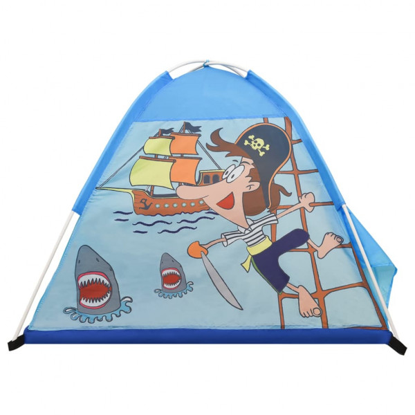 Tenda de brincar infantil 120x120x90 cm azul M 5